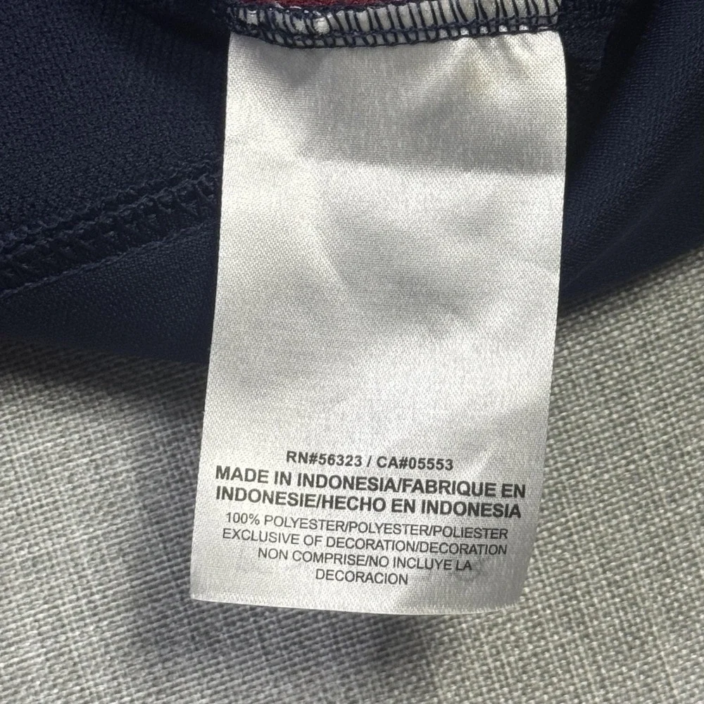 Nike Penn Athletics Quakers Dri-FIT Track Jacket Mens XL Blue Colorblock Zip